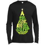 A Tree Is For Life Not Just For Christmas - Canvas Long Sleeve T-Shirt
