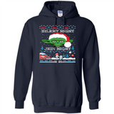 YODA SILENT NIGHT JEDI NIGHT CHRISTMAS UGLY SWEATER