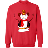 Snowman Cowboy Merry Christmas Xmas