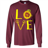 Hair Stylist Love Sunflower Scissors PING PONG