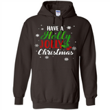 Have A Holly Jolly Christmas T-Shirt Cute Mistletoe - Hoodie