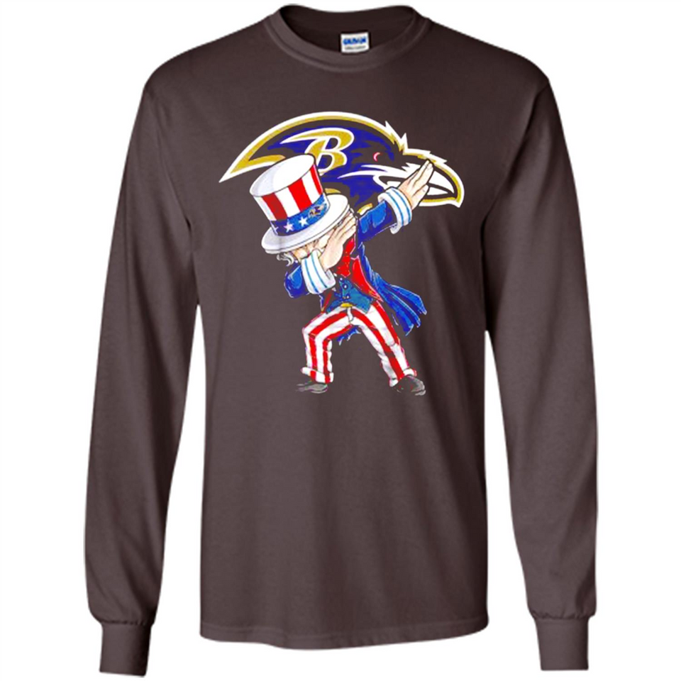 NFL BALTIMORE RAVENS UNCLE SAM DABBING INDEPENDENCE DAY