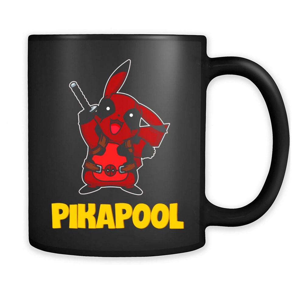 Pikapool Funny Pikachu Deadpool PINGPONG