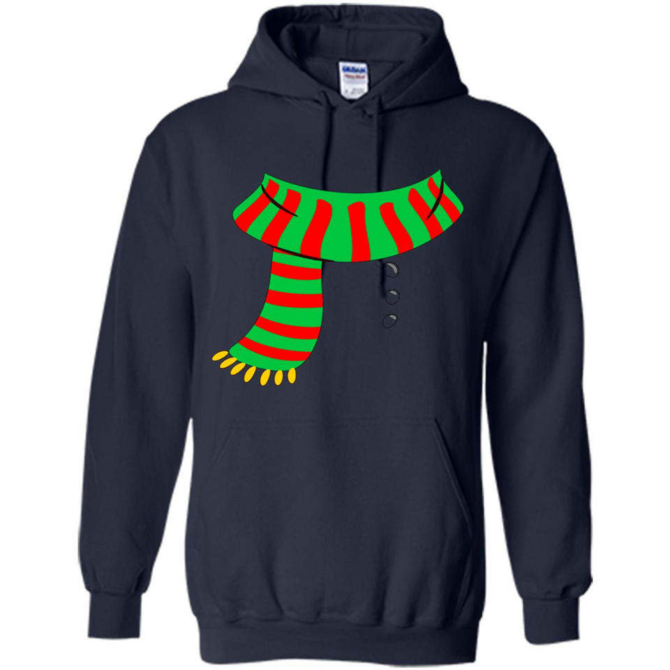 Snowman Scarf Costume T-shirt Christmas