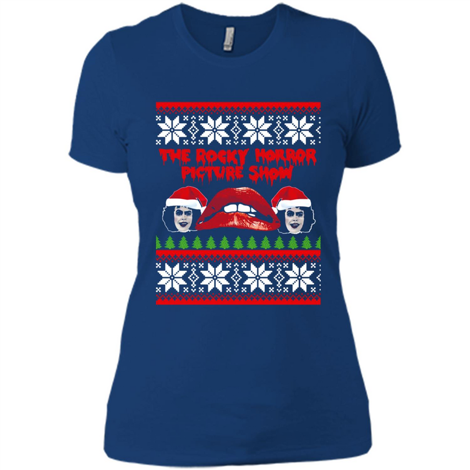 The Rocky Horror Picture Show Christmas sweater - Ladies' Boyfriend T-Shirt