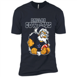 Grumpy Santa Claus Dallas Cowboys Football Team PINGPONG