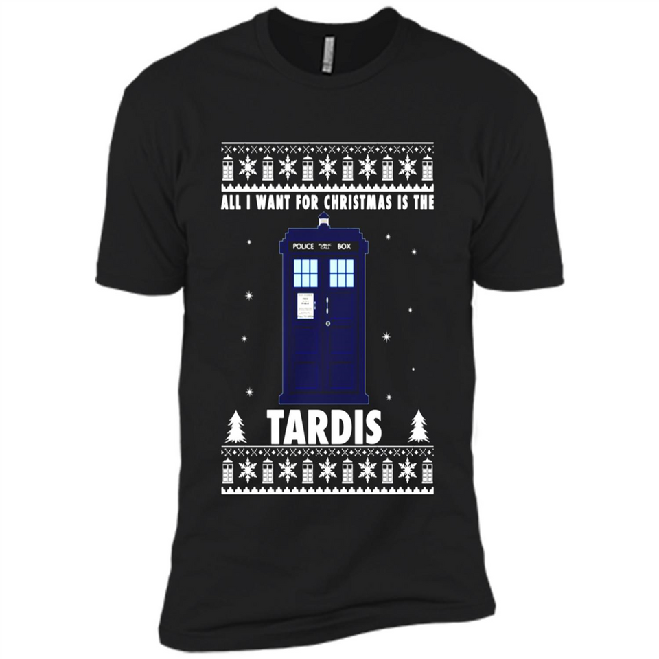All I Want For Christmas Is The Tardis Ugly PINGPONG