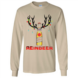 Miller High Life beer reinbeer Christmas - Long Sleeve T-Shirt
