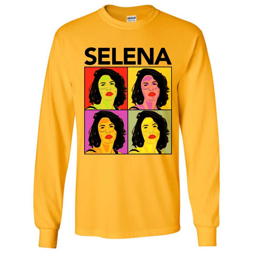 Selena Quintanilla Pop Art - Long Sleeve T-Shirt