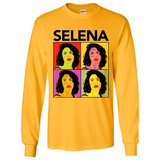 Selena Quintanilla Pop Art - Long Sleeve T-Shirt
