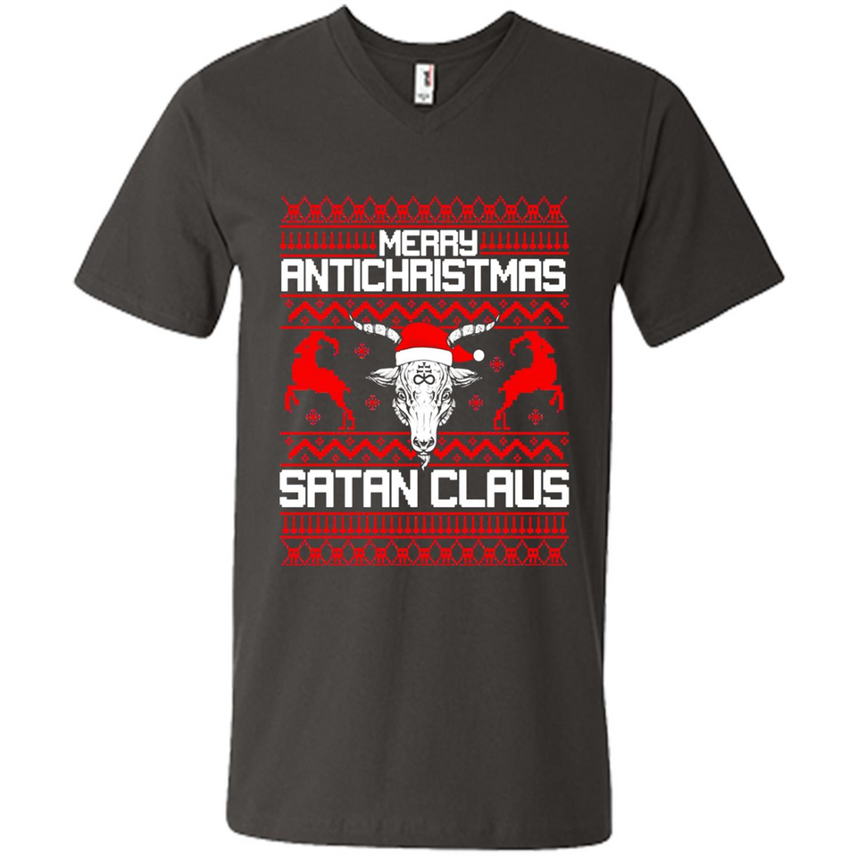 Merry Antichristmas Satan Claus - Men's V-Neck