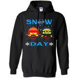 Snow Day Shirt For Cleveland Cavaliers Vs Minion Fans pingpong