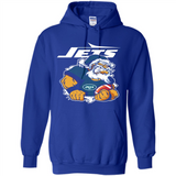Grumpy Santa Claus Jets Football Team PINGPONG