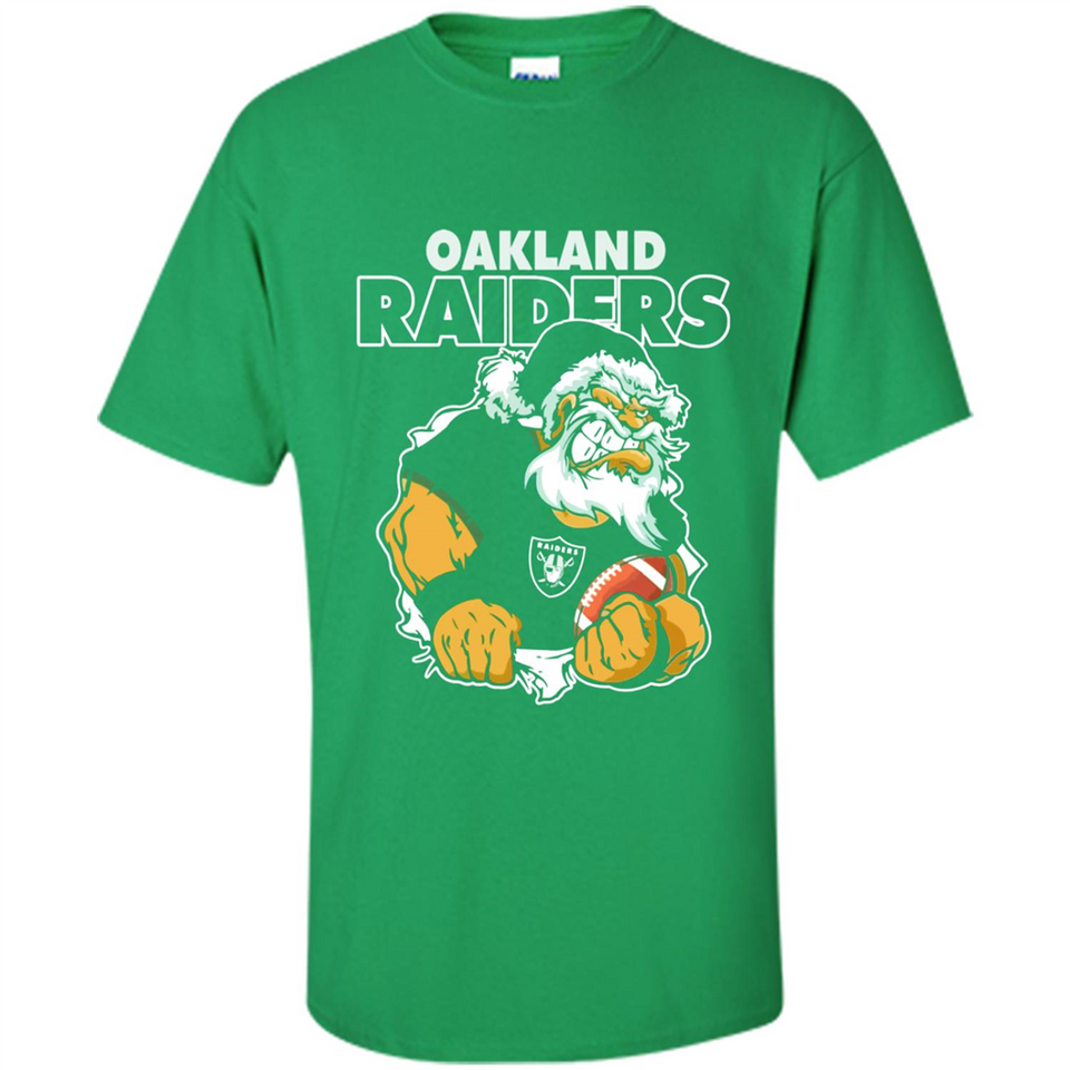 Grumpy Santa Claus Oakland Raiders Football Team PINGPONG