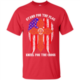 Francisco Giants - stand for the flag kneel for the cross