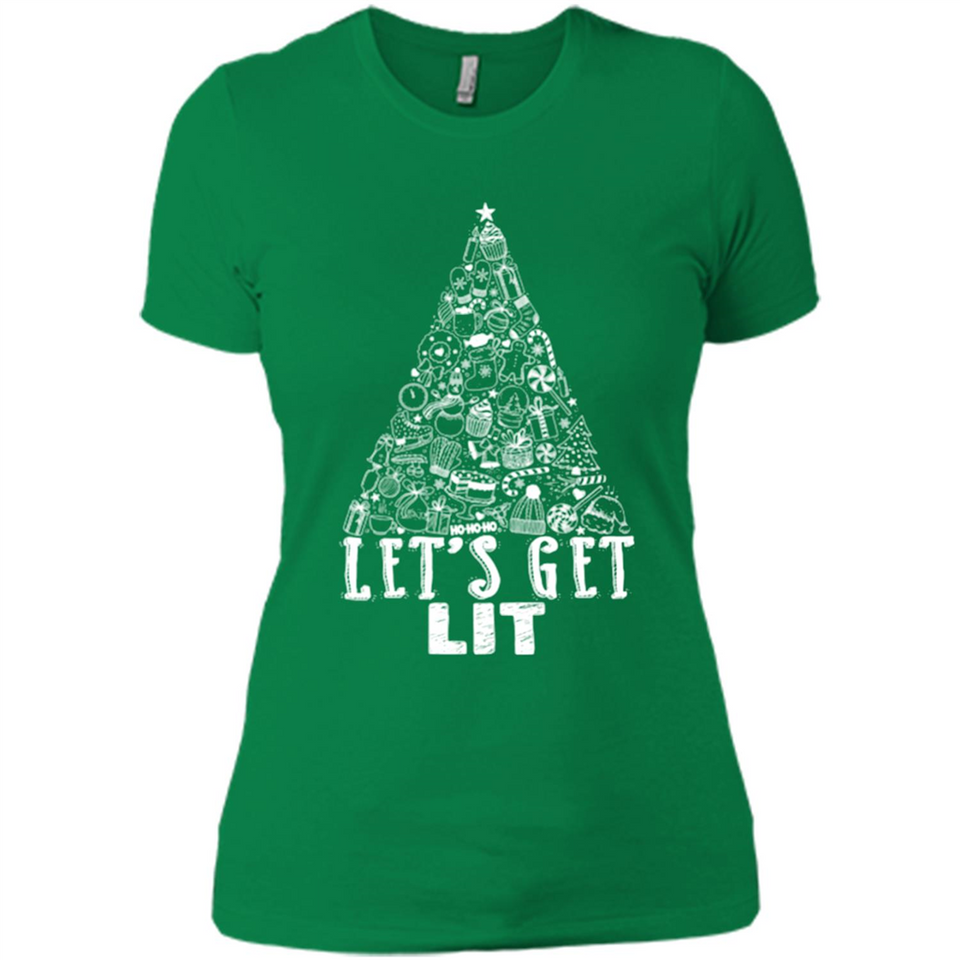 Let's Get Lit - Funny Christmas Tree