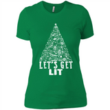 Let's Get Lit - Funny Christmas Tree
