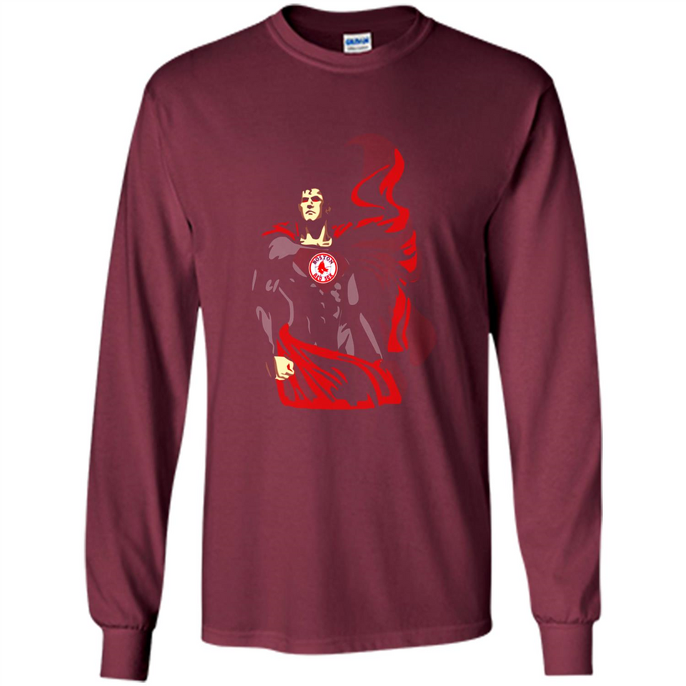 Boston Red Sox Shirt For Fans - Long Sleeve T-Shirt