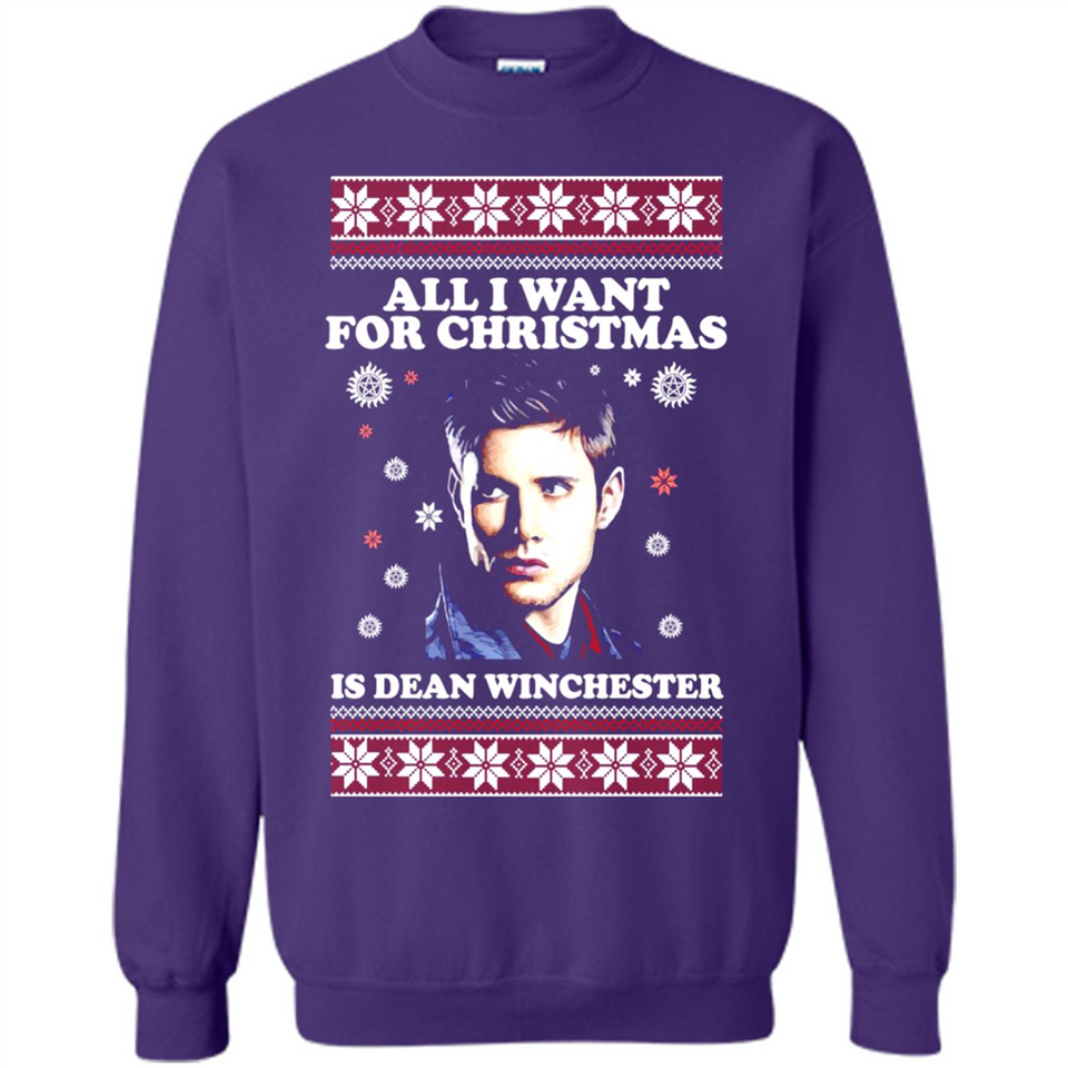 All I want for Christmas is Dean Winchester sweater - Sweatshirt