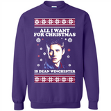 All I want for Christmas is Dean Winchester sweater - Sweatshirt