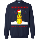Basketball Santa Funny Christmas - Sweatshirt