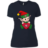 San Francisco 49ers ELF Elves Grinch Santa Claus