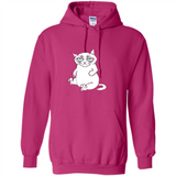 annoyed kitty touchy kitty grouchy ball of fur noody kitty PING PONG