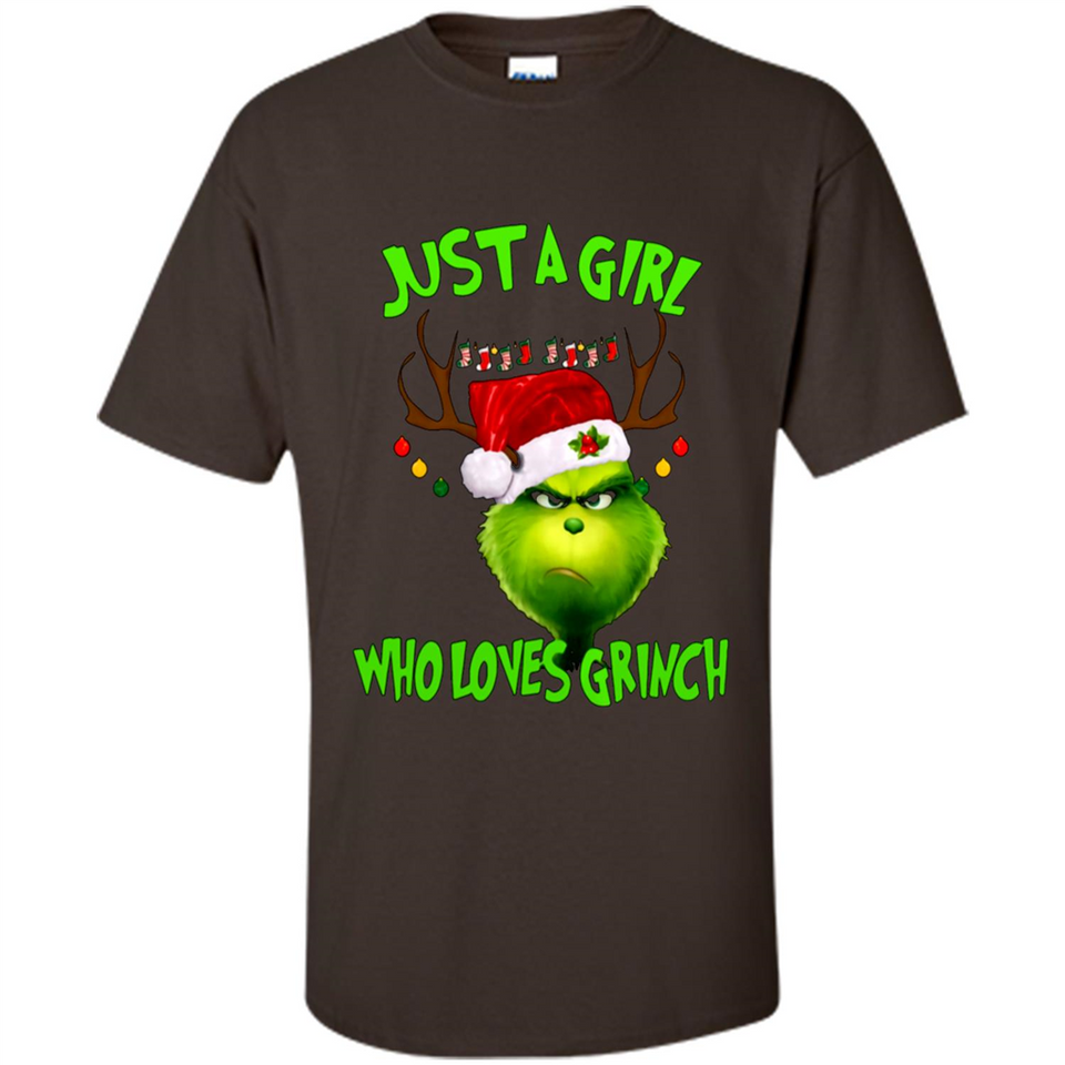 Just a Girl Who Loves Grinch Christmas PING PONG