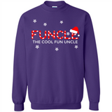Mens Christmas Funcle The Cool Fun Uncle Definition Xmas - Sweatshirt