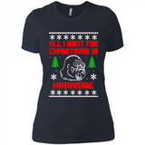 All I Want For Christmas Is HarambeT Rex Attack Reindeer ugly sweater PINGPONG