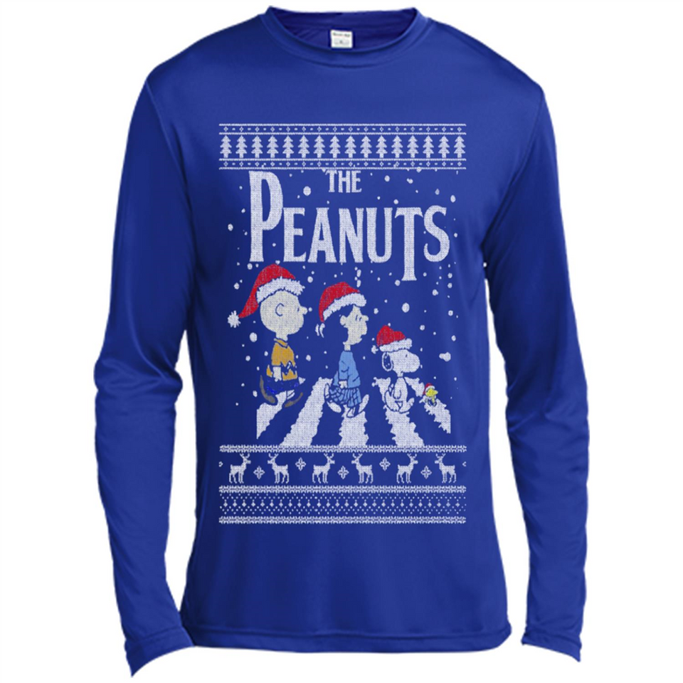 Snoopy Peanuts Ugly Christmas - Canvas Long Sleeve T-Shirt