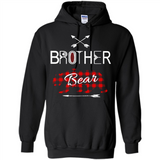 Brother Shirt Buffalo Plaid Family Camping Bear Tee - Hoodie