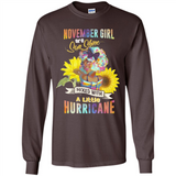 November Girls Sunflower - Long Sleeve T-Shirt