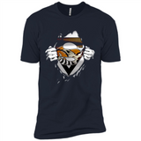 Cleveland Browns And Superman Fans - Premium Short Sleeve T-Shirt
