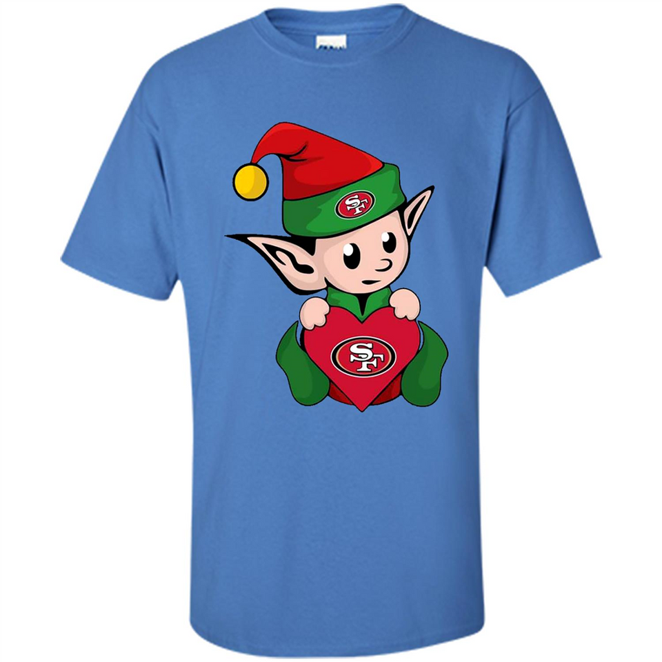 San Francisco 49ers ELF Elves Grinch Santa Claus