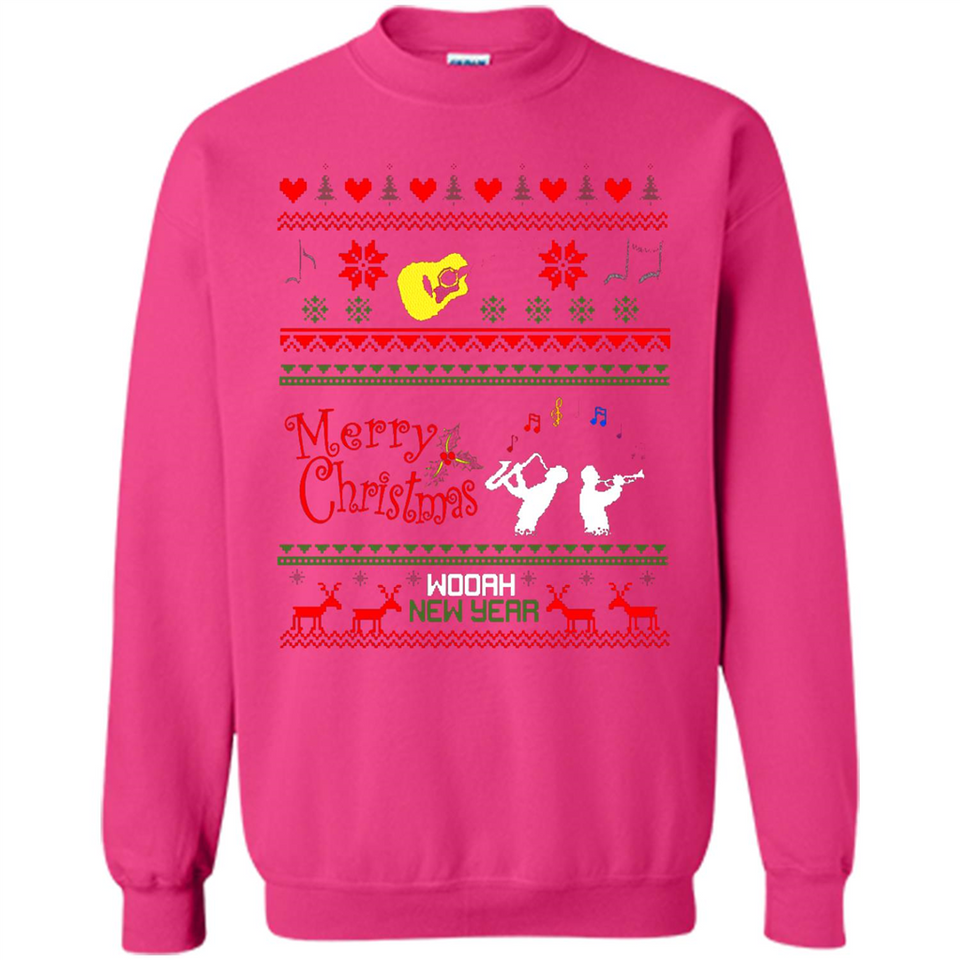 Music Ugly Christmas SweatShirt - Sweatshirt