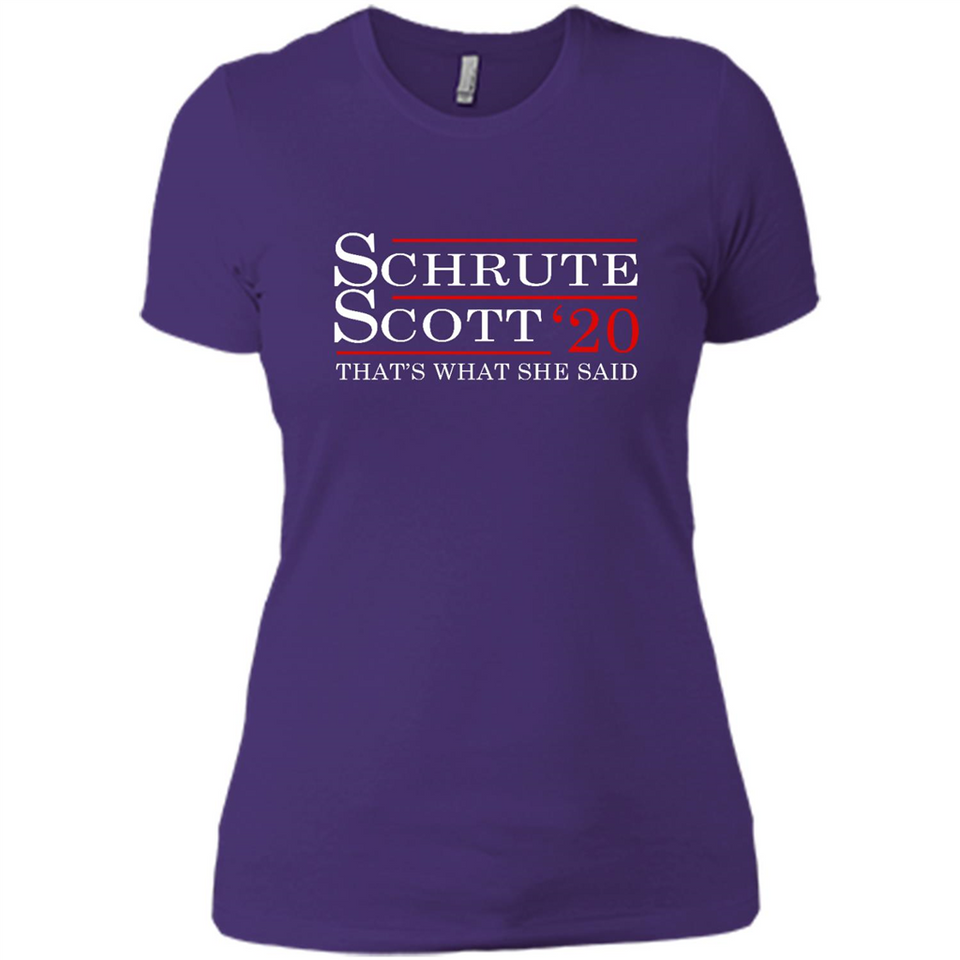 Schrute Scott 2020 That's What She Said