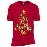 Joy Love Cheer Believe Christmas Tree