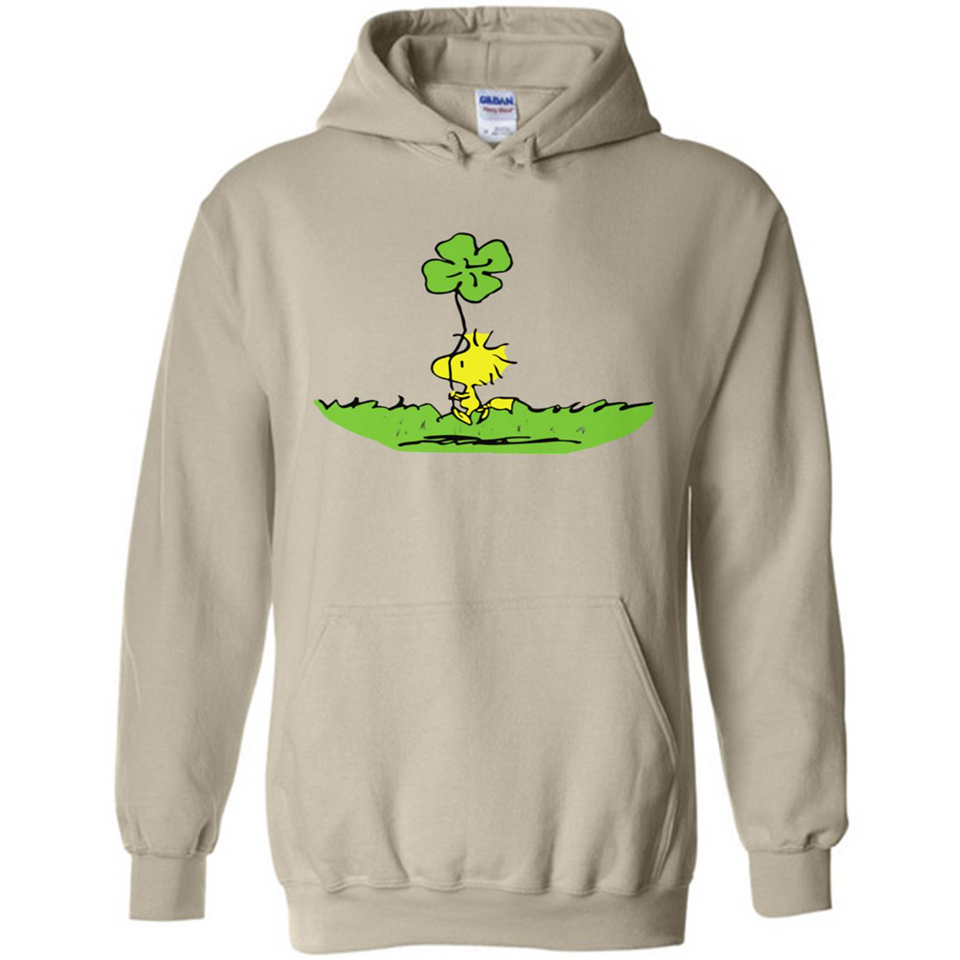 Snoopy Woodstock Shamrock - Hoodie