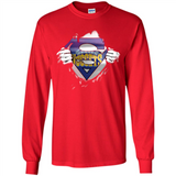 Denver Nuggets And Superman Fans - Long Sleeve T-Shirt