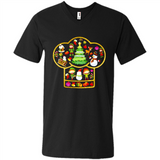 Chef Hat Christmas Ornament - Men's V-Neck