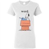 Snoopy Word - Ladies Short-Sleeve