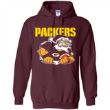 Grumpy Santa Claus Green Bay Packers Football Team PINGPONG