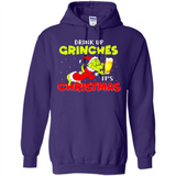 Drink Up Grinches it_s Christmas - Merry Xmas Sweatshirt - Hoodie