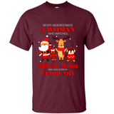 Never Underestimate A February Woman Watches Hallmark Movies Sweatshirt PINGPONG