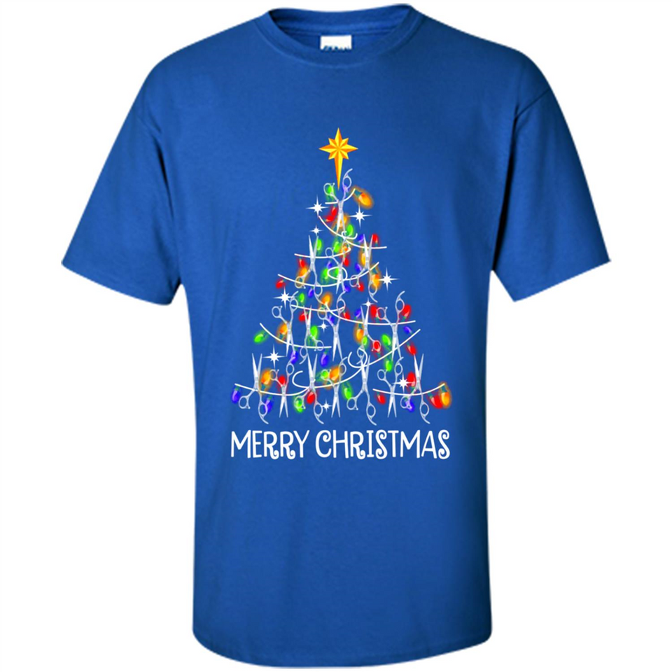 Hairstylist Merry Christmas Hairstylist Scissors Christmas Tree PING PONG