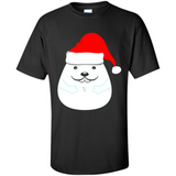Funny Hamster Christmas t-shirt Santa Hat - Shirt