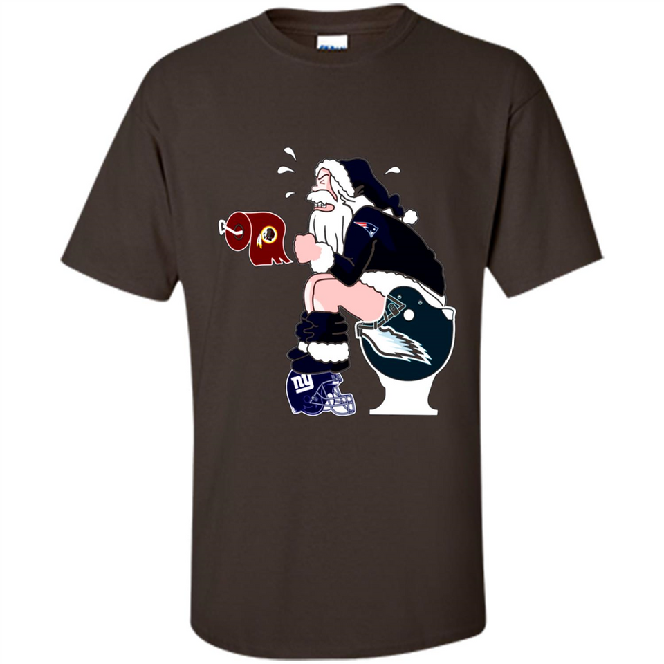 New England Patriots Toilet Santa Claus PINGPONG