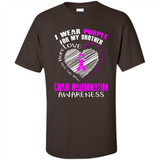 I Wear Purple For My Brother Chiari Malformation - Shirt