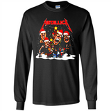 Metallica christmas sweatshirt hoodie long PINGPONG - Long Sleeve T-Shirt
